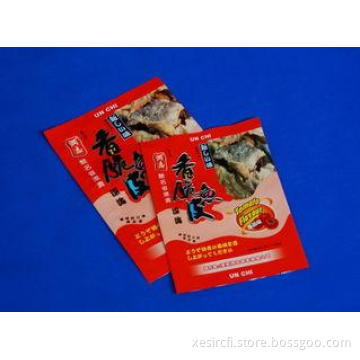 Grip Sealing OPP / PE Recycled Food Pouch Packaging For Fis